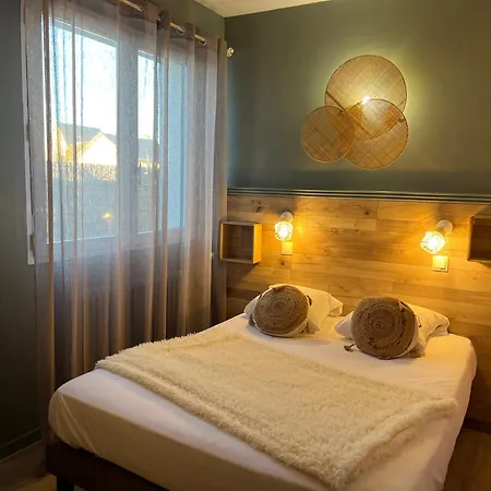 Hotell Acadie Saint Victor - Restaurant -face Mer-