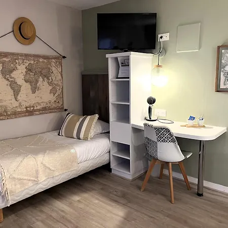 Hotell Acadie Saint Victor - Restaurant -face Mer-