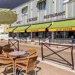 Hotel Acadie Saint Victor - Restaurant -face Mer-
