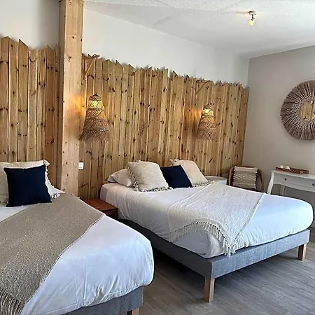 Hotel Acadie Saint Victor - Restaurant -face Mer-